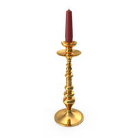 Gold Candelabrum PNG & PSD Images