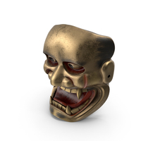 Japanese Shishiguchi Mask PNG & PSD Images