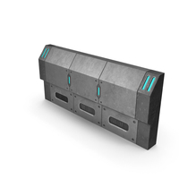 Scifi Interior Wall Element Used PNG & PSD Images