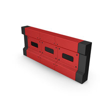 Scifi Interior Wall Element Red PNG & PSD Images