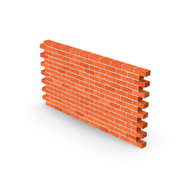 Brick Wall Long Segment PNG & PSD Images