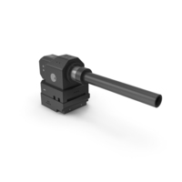 Sci Fi Weapon Black PNG & PSD Images
