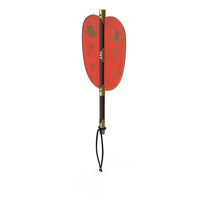 Japanese War Fan Gunbai PNG & PSD Images