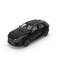 2023 Lexus RX 350 Seater SUV Black PNG & PSD Images
