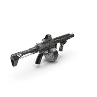Custom Modern Shotgun PNG & PSD Images