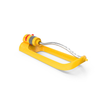 Hozelock Rectangular Sprinkler Plus Yellow PNG & PSD Images
