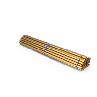 Stack Of Gold Round Bars PNG & PSD Images