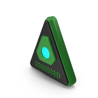 Scifi Element Green PNG & PSD Images