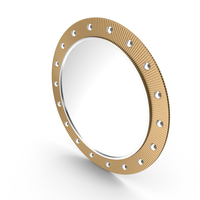 Mirror In A Metal Frame PNG & PSD Images