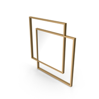 Mirror In A Metal Frame PNG & PSD Images