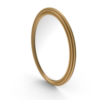 Mirror In A Metal Frame PNG & PSD Images