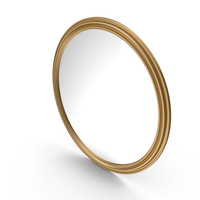 Mirror In A Metal Frame PNG & PSD Images