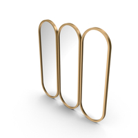 Mirror In A Metal Frame GZ PNG & PSD Images