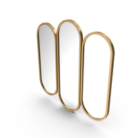 Mirror In A Metal Frame PNG & PSD Images