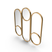 Mirror In A Metal Frame GZ PNG & PSD Images