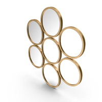 Mirror In A Metal Frame PNG & PSD Images