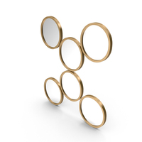 Mirror In A Metal Frame PNG & PSD Images