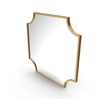 Mirror In A Metal Frame PNG & PSD Images