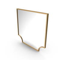 Mirror In A Metal Frame PNG & PSD Images