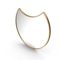 Mirror In A Metal Frame PNG & PSD Images