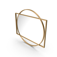 Mirror In A Metal Frame PNG & PSD Images