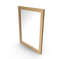 Mirror In A Metal Frame PNG & PSD Images