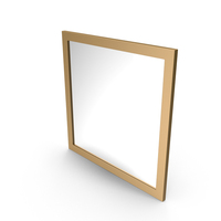 Mirror In A Metal Frame PNG & PSD Images