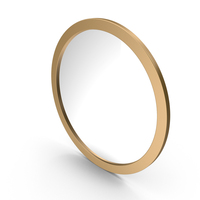 Mirror In A Metal Frame PNG & PSD Images