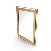 Mirror In A Metal Frame PNG & PSD Images