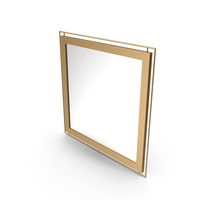 Mirror In A Metal Frame PNG & PSD Images