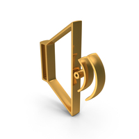 Speaker Volume Medium Metallic PNG & PSD Images
