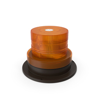 Orange LED Beacon PNG & PSD Images