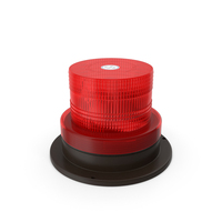 LED Beacon Red PNG & PSD Images