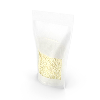 Blank Shredded Cheese Pouch PNG & PSD Images