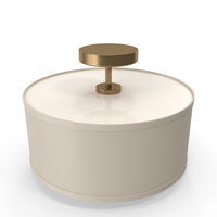Aaru Fabric Semi Flush Mount PNG & PSD Images