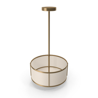 Aaru Fabric Semi Flush Mount MK5P PNG & PSD Images