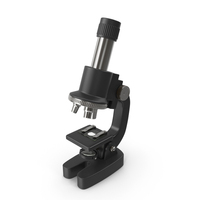 Black Microscope PNG & PSD Images