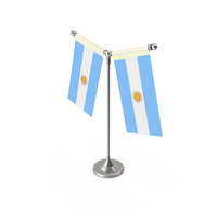 Argentina Desk Flag PNG & PSD Images