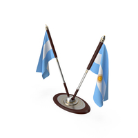 Argentina Desk Flag PNG & PSD Images