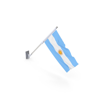 Argentina Wall Flag PNG & PSD Images