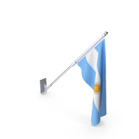 Argentina Wall Flag PNG & PSD Images