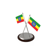 Ethiopia Desk Flag PNG & PSD Images