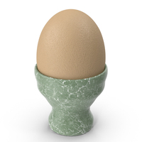 Egg in Green Marble Cup PNG & PSD Images