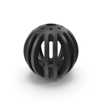 Black SciFi Sphere PNG & PSD Images