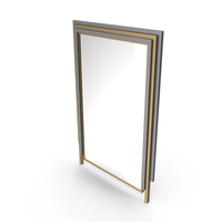 Mirror In Metal Frame PNG & PSD Images