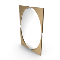 Mirror In A Metal Frame PNG & PSD Images