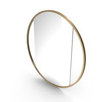Mirror In A Metal Frame PNG & PSD Images