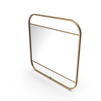 Mirror In Metal Frame PNG & PSD Images