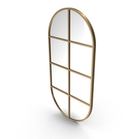 Mirror In A Metal Frame PNG & PSD Images