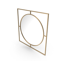 Mirror In A Metal Frame PNG & PSD Images